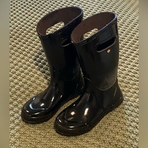 Bogs Kids Black Rain Boots